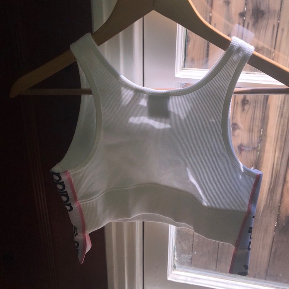 Adidas CROPPED RIBBED BRA TOP Falcon crop Kylie - Picture 4 of 7